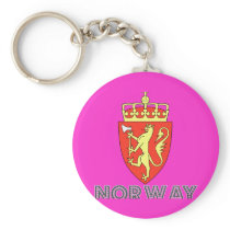 Norwegian Emblem Keychain