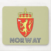Norwegian Emblem Mousepad