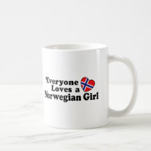 Norwegian Girl Mug