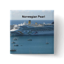 Norwegian Pearl Pinback Button