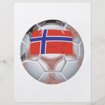 Norwegian Soccer Ball Full Colour Flyer