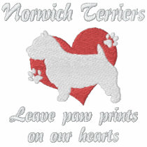 Norwich Terriers Leave Paw Prints