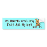 Nose Art Bumper Sticker