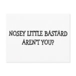 NOSEY LITTLE BASTARD