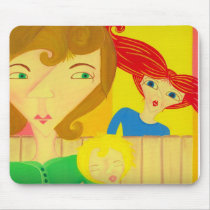 Nosey Neighbour Mousepad