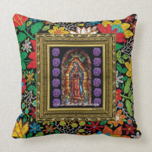 Nossa Senhora de Guadalupe Travesseiro De Decoração