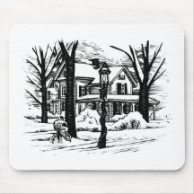 Nostalgic Christmas Mouse Mats