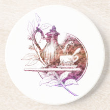 Nostalgic Teatime Coaster