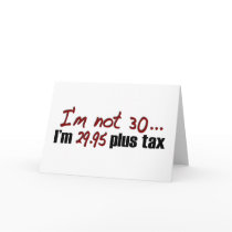 Not 30 $29.95 Plus Tax