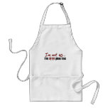Not 40 $39.95 Plus Tax aprons