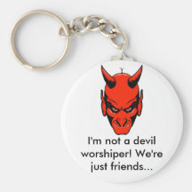 Not a Devil Worshiper Keychain