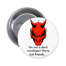 Not a Devil Worshiper Pins