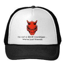 Not a Devil Worshiper Trucker Hat