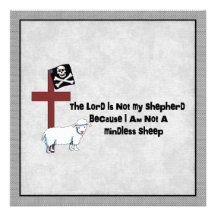Not A Mindless Sheep Custom Announcements