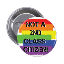 Not a second class citizen pin