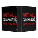 Not All Classes Suck binders