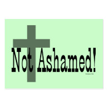 Not Ashamed! Black Tract Cards /