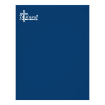 Not Ashamed! Romans 1:16 (with Cross) Custom Letterhead
