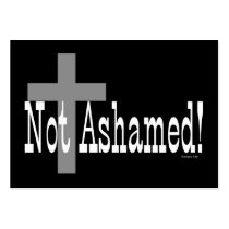 Not Ashamed! White Tract Cards /