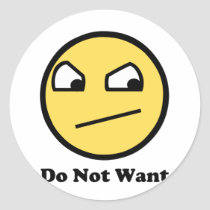 Not Awsome Do Not Want stickers