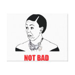 Not Bad - Michelle Obama Canvas Prints