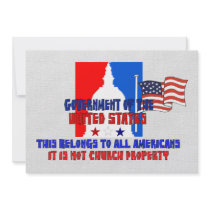 Not Church Property Custom Invite