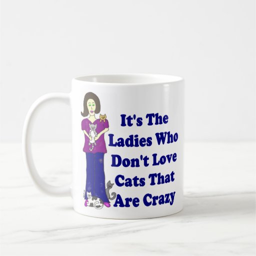(Not Crazy) Cat Lady Coffee Mugs
