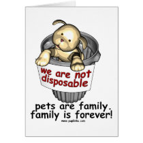 Not Disposable Greeting Cards