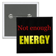 Not enough energy black pin