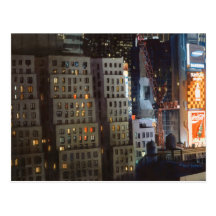 "Not Exactly Front Row Centre" New York Watercolor Postcards