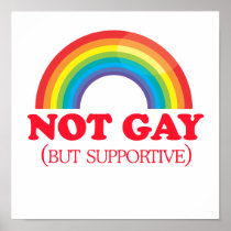 NOT GAY, but supportive