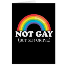 NOT GAY CARDS