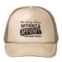 Not Going Down Without a Fight - Brain Tumour Hat