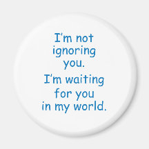 Not ignoring you... magnets