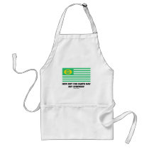 Not Just For Earth Day But Everyday (Ecology Flag) Apron