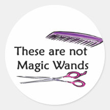 Not Magic Wands Stickers