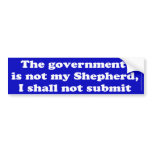 Not My Shepherd Bumper Stickers