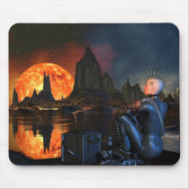 Not Of This World Sci Fi Mousepad