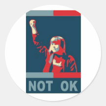 Not OK Sticker