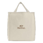 Not Plastic Embroidered Bag