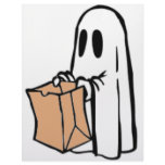 Not So Spooky Halloween Ghost Trick or Treater letterhead