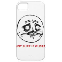 Not Sure If Gusta - iPhone 5 Case