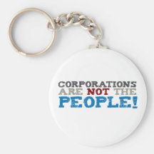 Not the People Key Chain