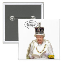 Not the Queen's English Pins