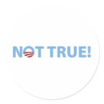 Not True! Sticker