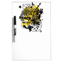 Not War Dry Erase Whiteboards