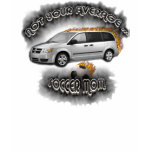 NOT your AVERAGE soccer mom... pimped minivan t-shirts