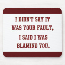 Not Your Fault...
