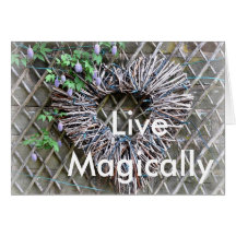 Note Card: 'Living Magically' Inspiration