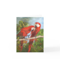 Note Card - Tropical Birds